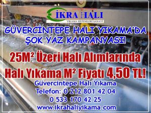 Güvercintepe Halı Yıkama Fiyatları